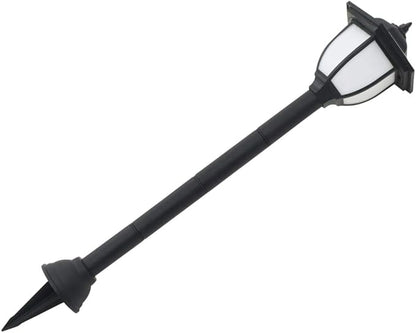 vidaXL Outdoor LED Solar Lamps - Set of 3 - Durable PP Construction, Eco-Friendly and Maintenance-Free Lighting for Gardens, Patios, Paths