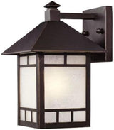 Acclaim 9002ABZ Artisan Collection 1-Light Wall Mount Outdoor Light Fixture, Architectural Bronze | Lumora