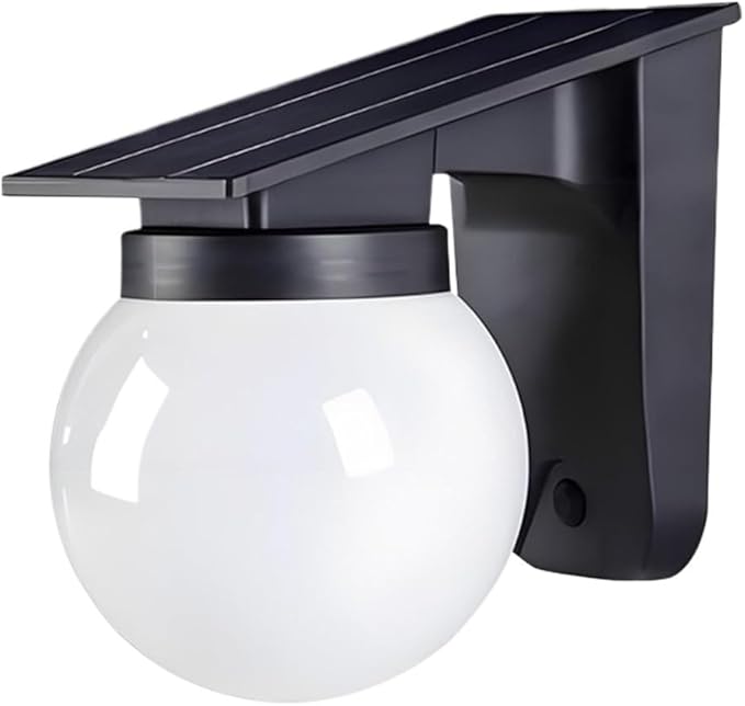 QUQUQ Solar Pathway Lights Wall Solar Outdoor Lights Bright Waterproof Security Light for Patio Yard Patio Decor