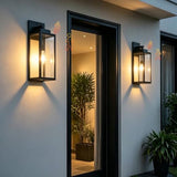 17 Inch Motion Sensor Dawn to Dusk Outdoor Sensor Light Fixture Waterproof Porch Lights Anti-Rust Exterior Wall Mount Light Outdoor Wall Lantern for Patio Front Door Garage - 2 Pack