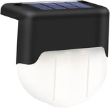 1Pc Solar Power LED Stair Light Outdoor Handrail and Fence Lamp for Garden Patio and Warm Lighting Easy | Lumora