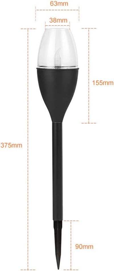 Solar Lights Outdoor 10 Pack Solar Pathway Lights Outdoor Waterproof LED Landscape Lights Solar Powered Outdoor Lights Solar Garden Lights for Pathway Walkway Yard
