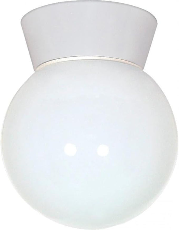 Nuvo Lighting SF77/532 Utility Fixture Die Cast Aluminum Durable Outdoor Close to Ceiling Porch and Patio Light | Lumora