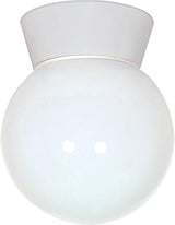 Nuvo Lighting SF77/532 Utility Fixture Die Cast Aluminum Durable Outdoor Close to Ceiling Porch and Patio Light | Lumora