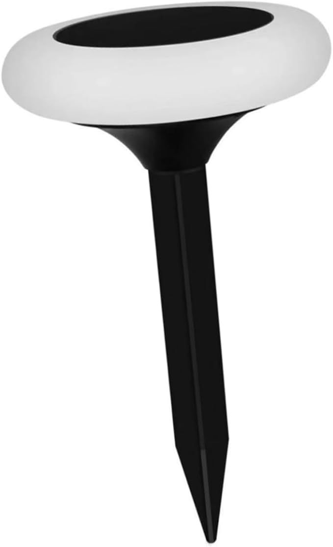 Angoily RGB Solar Ground Plug Light Colorful Outdoor Pathway Lamp for Garden Driveway Durable Landscape Light Easy Installation for Courtyards Parks