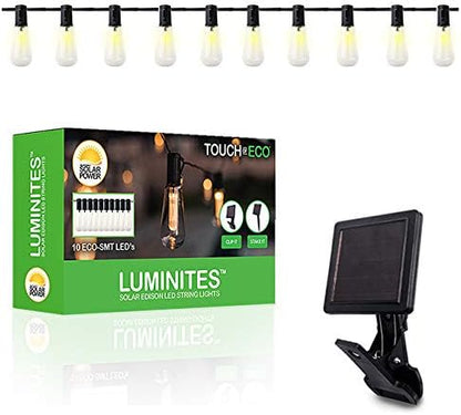 Touch Of ECO Luminites - Solar Powered Tube Edison Lights (TOE190)
