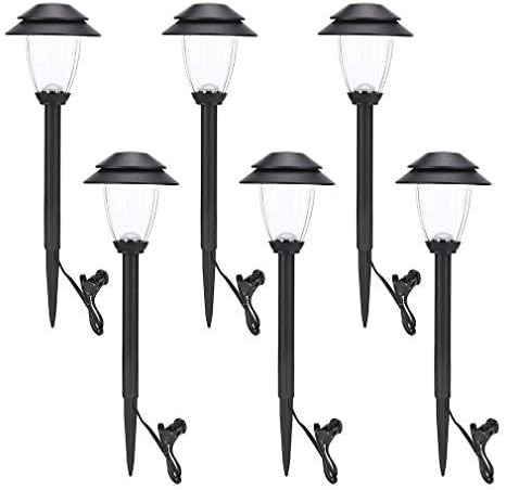 HECARIM 6 Pack Low Voltage Pathway Lights - Waterproof Outdoor Landscape Lighting, Super Bright LED Garden Lights | Lumora
