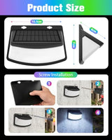 Aootek
Solar
Lights
Outdoor,
RGB,
6
Pack