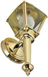 Boston Harbor 4003H2 1-Light Coach Lantern, Brass - Outdoor Wall Light | Lumora
