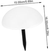 Veemoon Solar Garden Lamp Warm Light Hemisphere Ground Stake Outdoor Pathway Light for Patio Driveway Flower Bed | Lumora