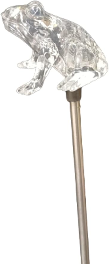 Starry Illuminate 1 PCS Solar Color Changing Style Garden Stake Light Pathway Stake Light (Frog)