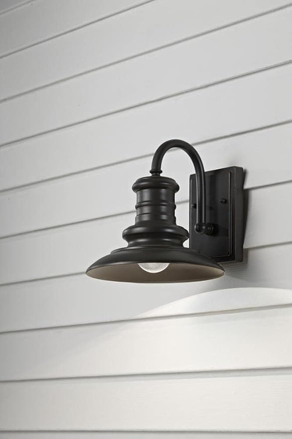 Feiss Lighting-Redding Station-Small Outdoor Wall Lantern Aluminum Approved for Wet Locations in Period Inspired | Lumora
