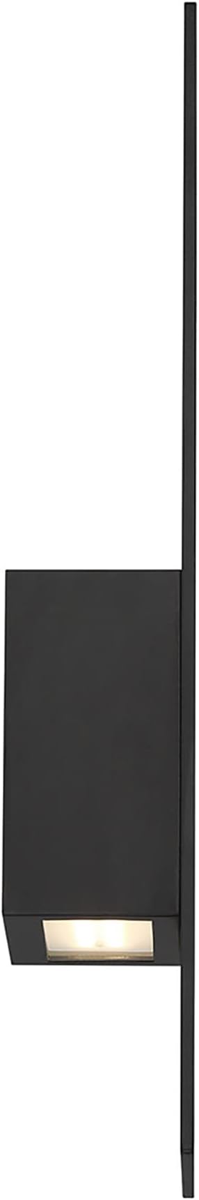 WAC Lighting dweLED, Icon 20in LED Indoor and Outdoor Wall Light 3000K in Black