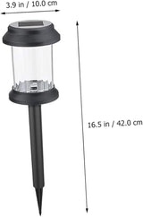 6pcs Solar Lawn Lights Waterproof LED Landscape Ground Plug Lamps for Outdoor Garden Decoration Energy Saving Solar | Lumora