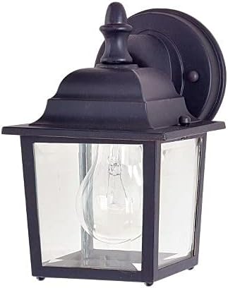 Maxim Cast-One Light Outdoor Wall Mount in Early American Style-5.5 Inches Wide by 8.5 inches high-Empire Bronze | Lumora