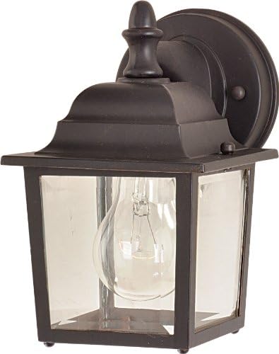 Maxim Cast-One Light Outdoor Wall Mount in Early American Style-5.5 Inches Wide by 8.5 inches high-Empire Bronze | Lumora
