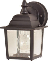 Maxim Cast-One Light Outdoor Wall Mount in Early American Style-5.5 Inches Wide by 8.5 inches high-Empire Bronze | Lumora