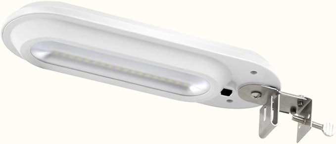 Tofficu LED Light Outdoor Wall Sconce Warm White Garden Lamp with White Shell Easy Install Weatherproof Patio Lighting for Lawn Fence and Porch Decor