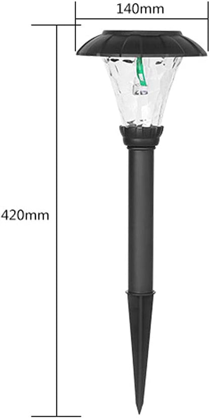 4 Pack Solar Pathway Lights Outdoor Lawn Lights IP65 Waterproof Solar Lights Solar Yard Lights for Garden Patio Yard Landscape Pathway Lawn