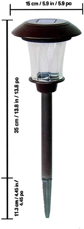 Smartyard Solar LED Pathway Lights - 8 pack
