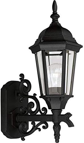 Progress Lighting Welbourne Collection 1-Light Clear Beveled Glass Traditional Outdoor Small Wall Lantern Light | Lumora