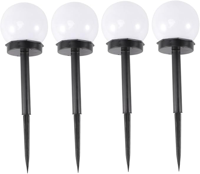 Ciieeo 8pcs Solar Lawn Lights Outdoor Garden Path Lights Waterproof Solar Powered Ground Landscape Lighting for Yard and Patio