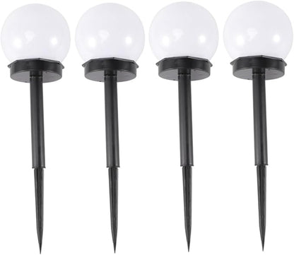 Ciieeo 8pcs Solar Lawn Lights Outdoor Garden Path Lights Waterproof Solar Powered Ground Landscape Lighting for Yard and Patio