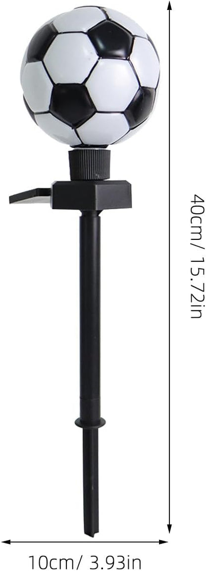 Solar Lawn Soccer Stake Light LED Solar Garden Path Lights Decorative Outdoor Yard Lighting for Patio Lawn Landscape