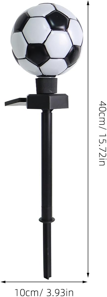 Solar Powered Soccer Lawn Stake Light, Outdoor Garden Solar Pathway Lamp, LED Decorative Yard Lawn Light for Patio and Garden Decor