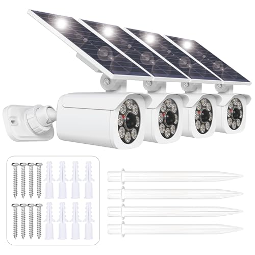 Solar Motion Lights Outdoor, Solar Security Lights, 2000LM, 4 Pack