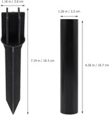Yardwe Outdoor Solar Light Replacement Pole Buckle Connector Plastic Ground Stake for Landscape Path Lighting | Lumora