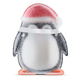 Penguin Porch Outdoor Light Covers - Lantern Garage Christmas Decor 11" 2pc
