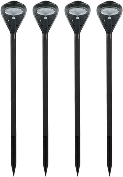4 Pack Solar Pathway Lights Outdoor IP65 Waterproof Solar Lights Solar Yard Lights for Garden Patio Yard Landscape Pathway Lawn