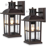 VerRon 13in Motion Sensor Porch Lights, Dusk to Dawn Outdoor Light Fixtures