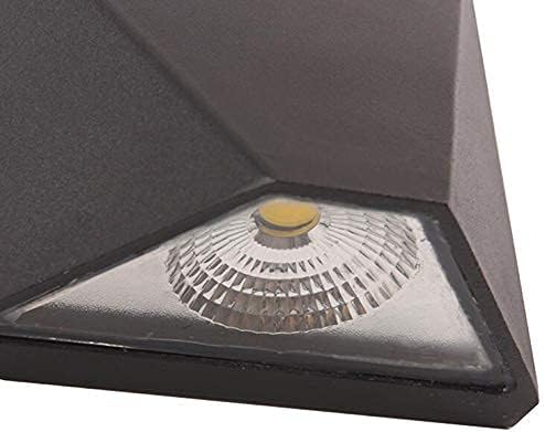 12W LED Outdoor External Wall Sconces Door Gate Light Waterproof Fixture lamp Black Pure White | Lumora