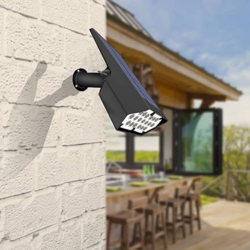 Brrnoo Lawn Spotlight Outdoor Landscape Wall Light, Landscape Spotlights Powered Garden Lighting for Patios and Yards (White &Warm White)