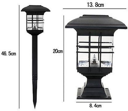 Led Solar Garden Light Outdoor Solar Pathway Lights for Patio Driveway Energy-Saving Landscape Lighting