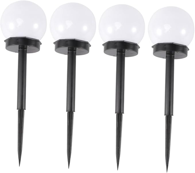 8pcs Solar Lawn Lights Outdoor Garden Pathway Waterproof Solar Bulb Ball Lamps for Yard Landscape Lighting