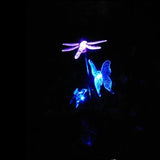 Solar Garden Stake Lights Hummingbird Butterfly and Dragonfly Multi-Color Changing Decorative Landscape Light for | Lumora