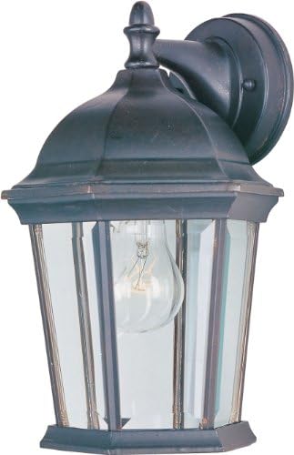 Maxim Cast-One Light Outdoor Wall Mount in Early American Style-8 Inches Wide by 12 inches high-Empire Bronze Finish | Lumora