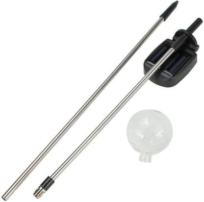jojofuny 4pcs Elegant Solar Pathway Lights Led Lawn Light Ground Plug Landscape Garden Decor