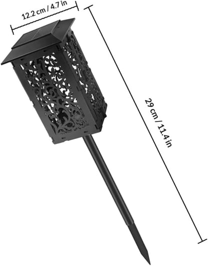DECHOUS Outdoor Path Lights Waterproof Garden Decorative LED Powered Yard Lighting for Patio Lawn Walkway