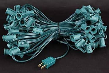 G30 Patio String Lights with 125 Globe Bulbs - Garden Hanging String Lights - Vintage Backyard Patio Lights - Outdoor String Lights - Market Cafe Bistro String Lights - 100 Feet