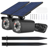 Solar Motion Lights Outdoor, Solar Power Security Lights, 2000LM