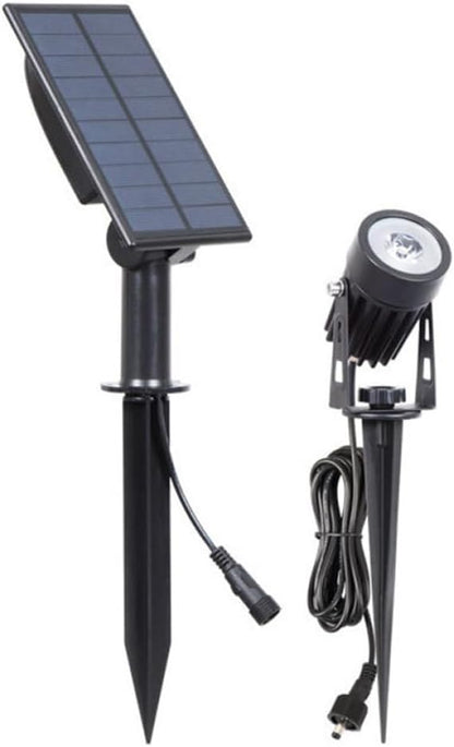 BESPORTBLE Solar Lawn Lights Outdoor Waterproof LED Garden Path Lights 6w Warm White 3000k Solar Ground Plug Lighting for Landscape and Patio Decor
