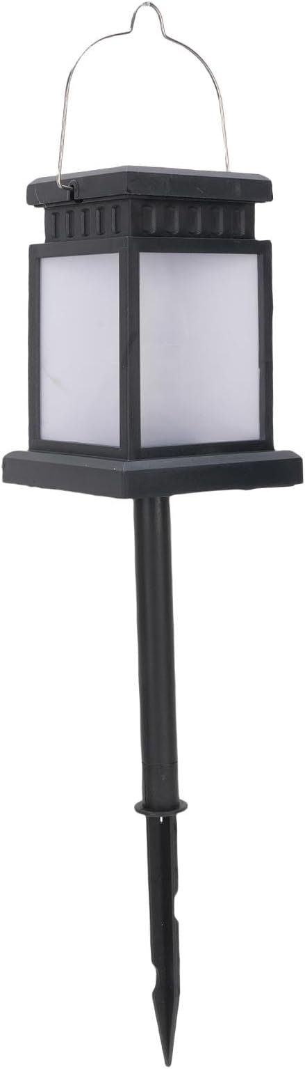Solar Pathway Light, Warm LED, Hexagram Design, IP44 Weather-Resistant, Auto On/Off, 10-12 Hours Illumination