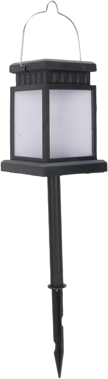 Solar Pathway Light, Warm LED, Hexagram Design, IP44 Weather-Resistant, Auto On/Off, 10-12 Hours Illumination