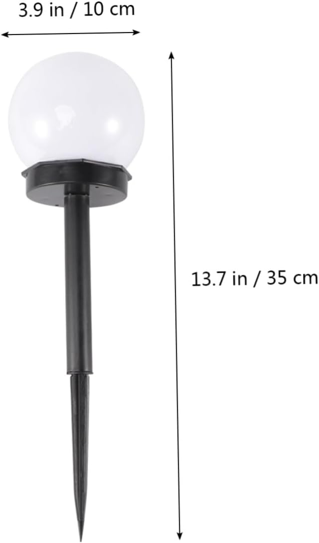 8pcs Solar Lawn Lights Outdoor Garden Pathway Waterproof Solar Bulb Ball Lamps for Yard Landscape Lighting