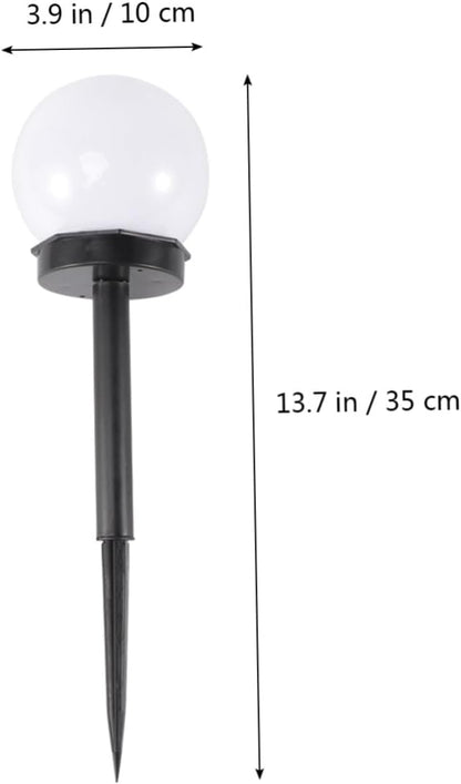 8pcs Solar Lawn Lights Outdoor Garden Pathway Waterproof Solar Bulb Ball Lamps for Yard Landscape Lighting