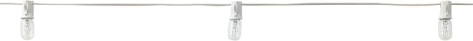 Ashland 20ct. Mini Edison String Lights with White Cord
